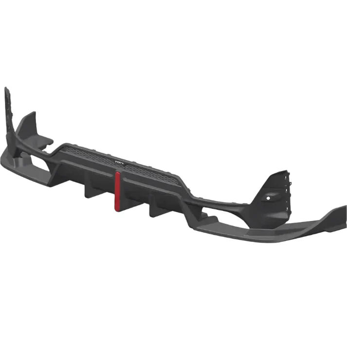 Gloss Black Rear Diffuser with Reflector for BMW G20 LCI M Sport