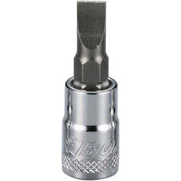 BOXO 1/4" Slotted Bit Sockets - Sizes SL4 to SL6