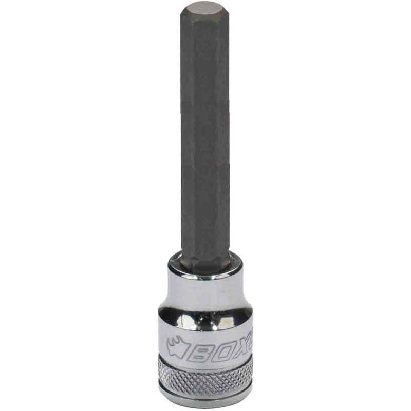 BOXO 3/8" Long Hex Bit Sockets - Sizes H4 to H12