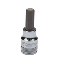 BOXO 3/8" Hex Bit Sockets - Sizes H4 to H12