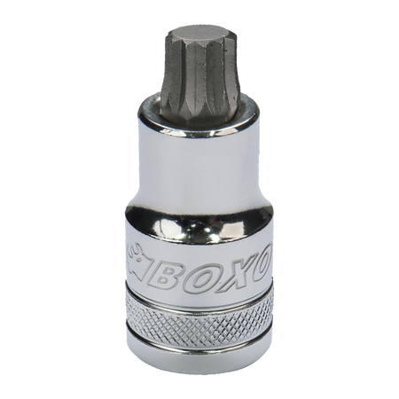 BOXO 1/2" Super Stubby Spline Bit Sockets - Sizes M5 to M12