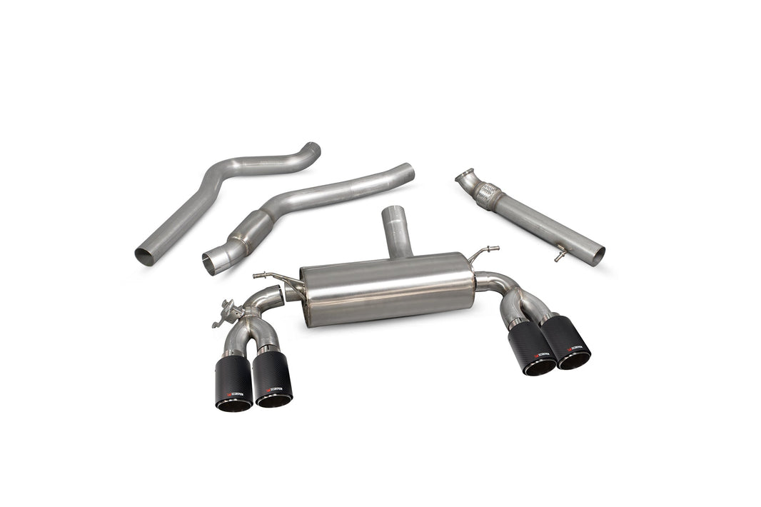 Scorpion Cat Back Exhaust System For BMW F87 M2 N55 (Non-GPF Model)