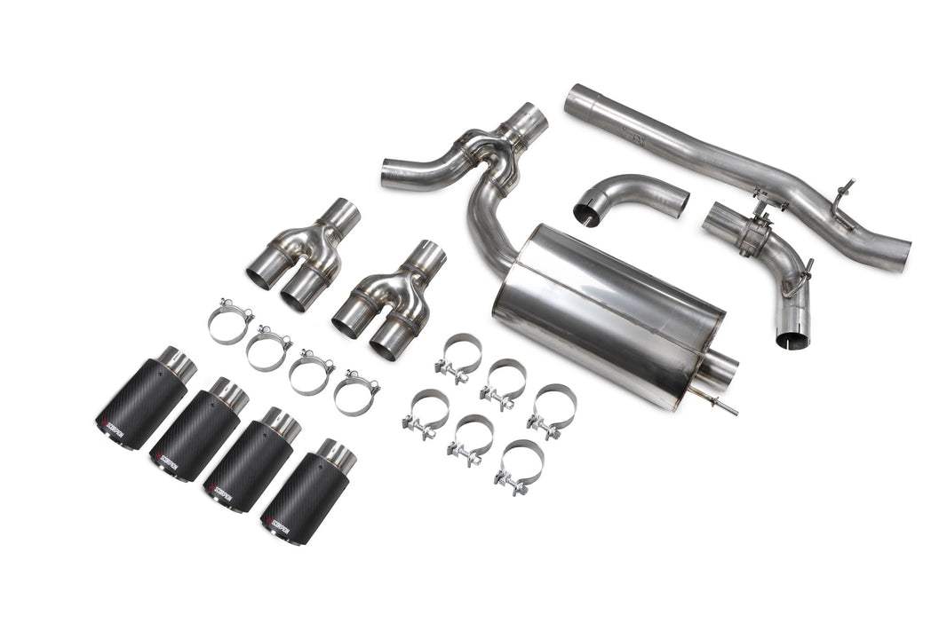 Scorpion GPF-Back Exhaust System For BMW F44 M235i Gran Coupe xDrive