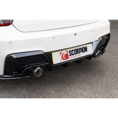 Scorpion Non Resonated Cat Back Exhaust System For BMW F20 & F21 M135i (including xDrive Models)