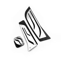 SHFT BMW F Series Pedal Covers In Stainless Steel (Automatic Only)