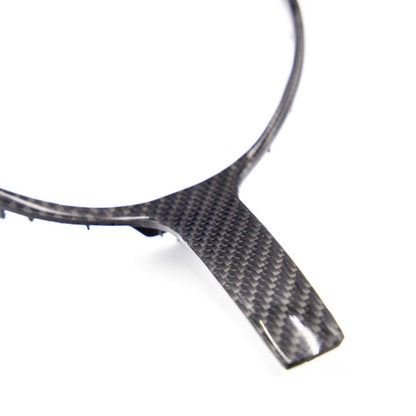 SHFT BMW M Sport Steering Wheel Trim Insert In Gloss Carbon Fibre