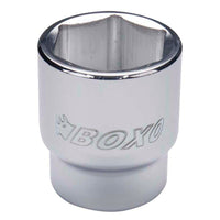 BOXO 3/4" 6PT Socket - Sizes 19mm to 50mm