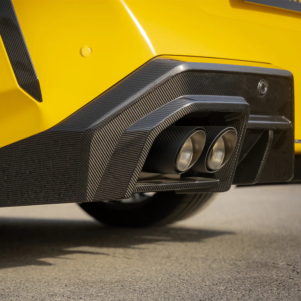 SOOQOO BMW M5 G90 G99 Type-A Prepreg Carbon Fiber Rear Diffuser