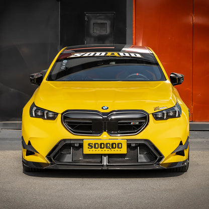 SOOQOO BMW M5 G90 G99 Type-A Prepreg Carbon Fiber Front Lip
