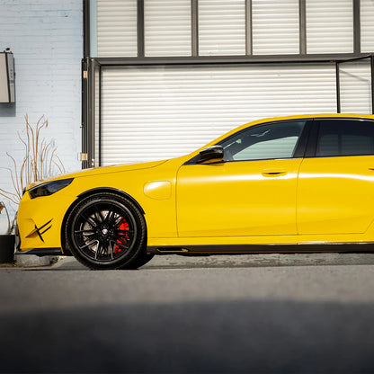 SOOQOO BMW M5 G90 G99 Type-A Prepreg Carbon Fiber Side Skirt