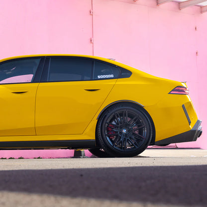 SOOQOO BMW M5 G90 G99 Type-A Prepreg Carbon Fiber Side Skirt