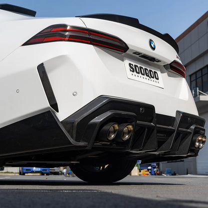 SOOQOO BMW M5 G90 G99 Type-B Prepreg Carbon Fiber Rear Diffuser