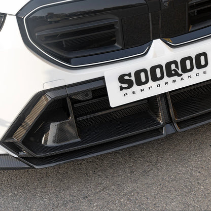 SOOQOO BMW M5 G90 G99 Type-B Prepreg Carbon Fiber Front Lip
