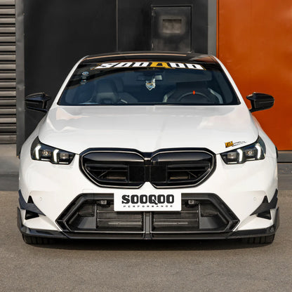 SOOQOO BMW M5 G90 G99 Type-B Prepreg Carbon Fiber Front Lip