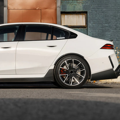 SOOQOO BMW M5 G90 G99 Type-B Prepreg Carbon Fiber Side Skirt