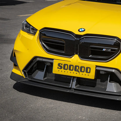 SOOQOO BMW M5 G90 G99 Type-A Prepreg Carbon Fiber Front Lip