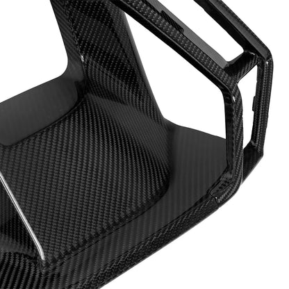 SOOQOO BMW M5 G90 G99 Prepreg Carbon Fiber Front Bumper Center Trim