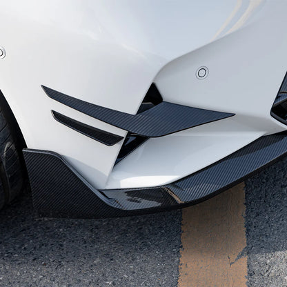 SOOQOO BMW M5 G90 G99 Prepreg Carbon Fiber Front Canards