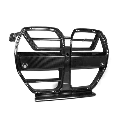 SOOQOO BMW M3 G80 G81 M4 G82 G83 Prepreg Carbon Fiber SQ-A Grill With ACC
