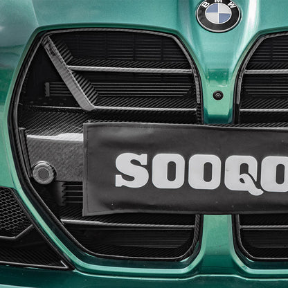 SOOQOO BMW M3 G80 G81 M4 G82 G83 Carbon Fiber SQ-A Grill