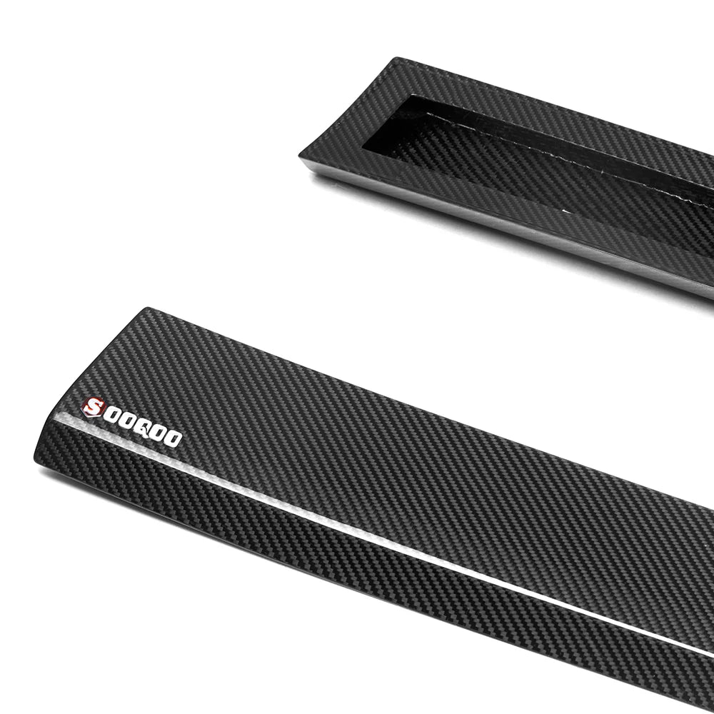 SOOQOO BMW M5 G90 G99 Type-A Prepreg Carbon Fiber Side Skirt