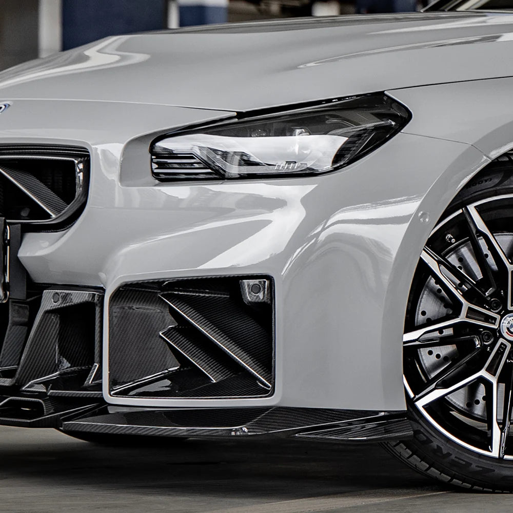 SOOQOO BMW M2 G87 Type-A Prepreg Carbon Fiber Front Lip