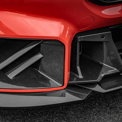 SOOQOO BMW M2 G87 Type-B Prepreg Carbon Fiber Front Lip