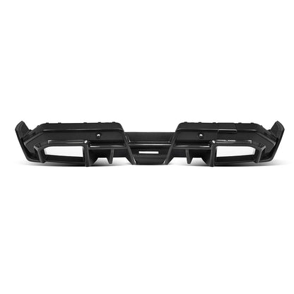 SOOQOO BMW M5 G90 G99 Type-B Prepreg Carbon Fiber Rear Diffuser