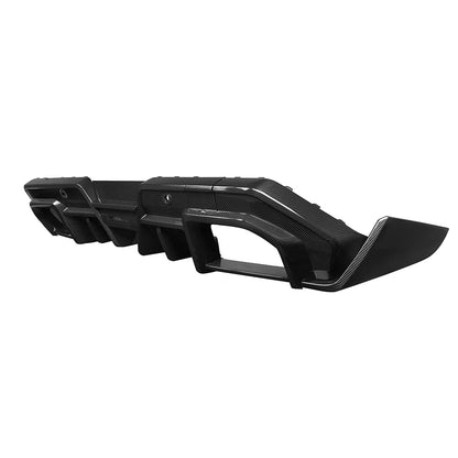SOOQOO BMW M5 G90 G99 Type-B Prepreg Carbon Fiber Rear Diffuser