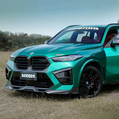 SOOQOO BMW X5M F95 X6M F96 LCI Prepreg Carbon Fiber Front Duct