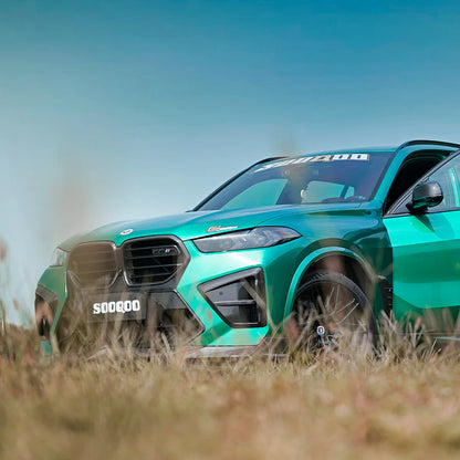 SOOQOO BMW X5M F95 X6M F96 LCI Prepreg Carbon Fiber Front Duct