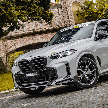 SOOQOO BMW X5 G05 LCI Carbon Fiber Front Lip