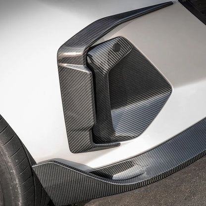 SOOQOO BMW 5 Series G60 Prepreg Carbon Fiber Front Side Vent Trim