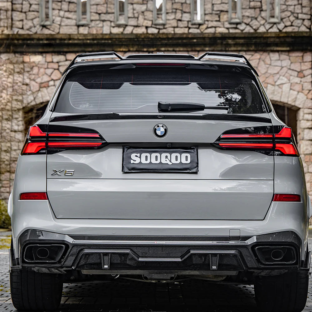SOOQOO BMW X5 G05 Carbon Fiber Spoiler