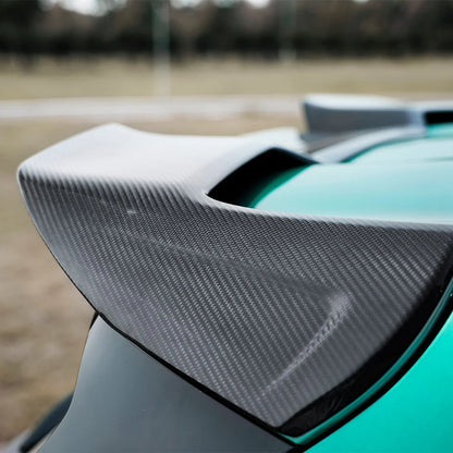 SOOQOO BMW X5M F95 LCI Prepreg Carbon Fiber Roof Spoiler