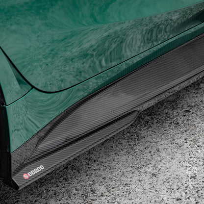 SOOQOO M4 G82 G83 Carbon Fiber Side Skirt