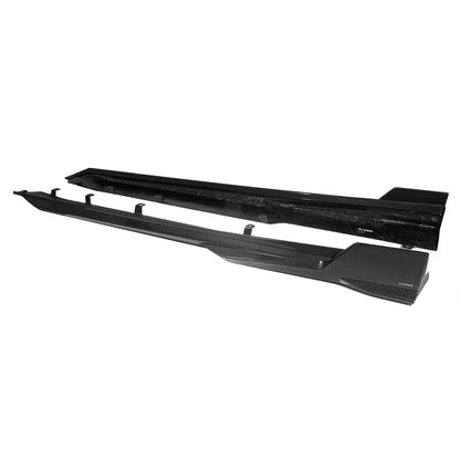 SOOQOO BMW X5M F95 Prepreg Carbon Fiber Side Skirt