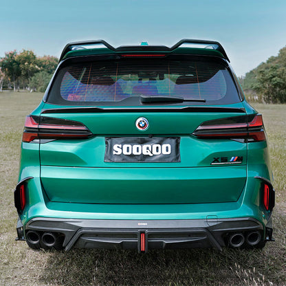 SOOQOO BMW X5M F95 Prepreg Carbon Fiber Rear Spoiler