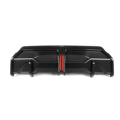 SOOQOO BMW G42 Prepreg Carbon Fiber Center Diffuser With Light