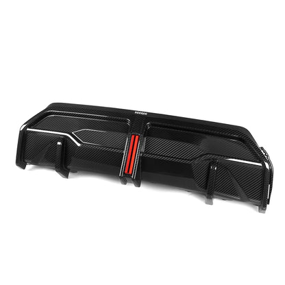 SOOQOO BMW G42 Prepreg Carbon Fiber Center Diffuser With Light