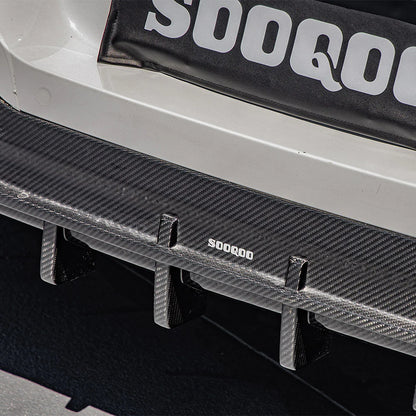 SOOQOO BMW G16 Carbon Fiber Diffuser