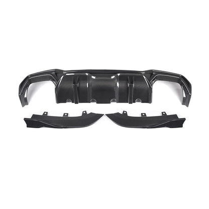 SOOQOO BMW G22 G23 Prepreg Carbon Fiber Diffuser
