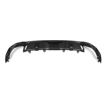 SOOQOO BMW G26 Carbon Fiber Double Tips Diffuser
