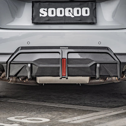 SOOQOO BMW G42 Carbon Fiber Center Diffuser