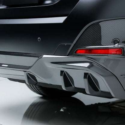 SOOQOO BMW i4 G26 BEV Carbon Fiber Diffuser