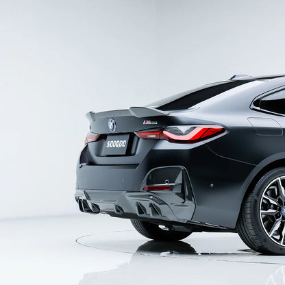SOOQOO BMW i4 G26 BEV Carbon Fiber Diffuser