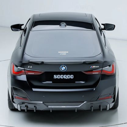 SOOQOO BMW i4 G26 BEV Carbon Fiber Diffuser