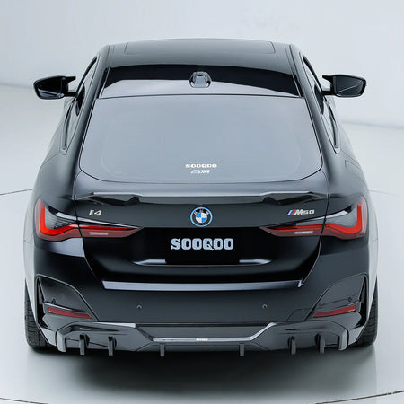 SOOQOO BMW i4 G26 BEV Carbon Fiber Diffuser