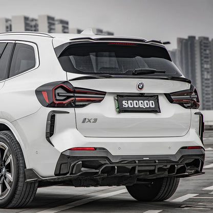 SOOQOO BMW iX3 Carbon Fiber Diffuser