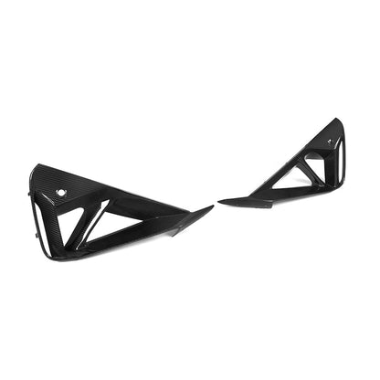 SooQoo BMW G42 M240i Front Ducts In Gloss Carbon Fibre